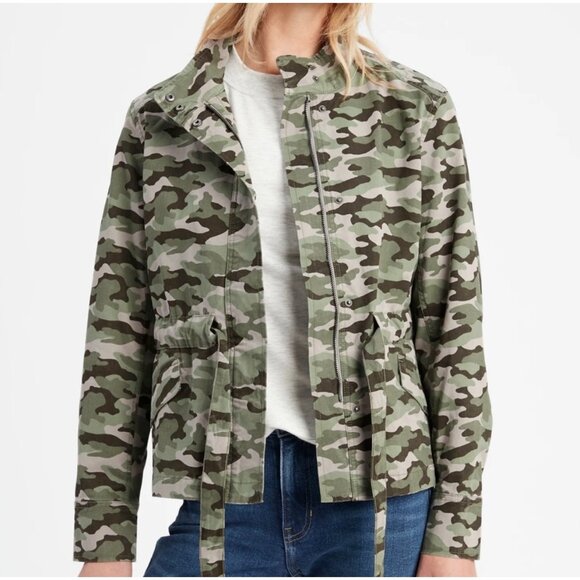 BNWT Banana Republic Factory Camo Utility Jacket - Picture 1 of 8